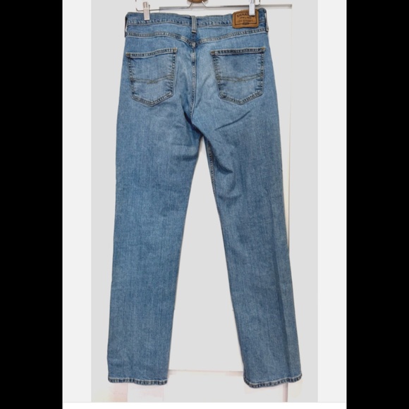 Signature Gold Levi Strauss Straight Leg Mens Blue Denim Jeans W32xL34 - Picture 3 of 7